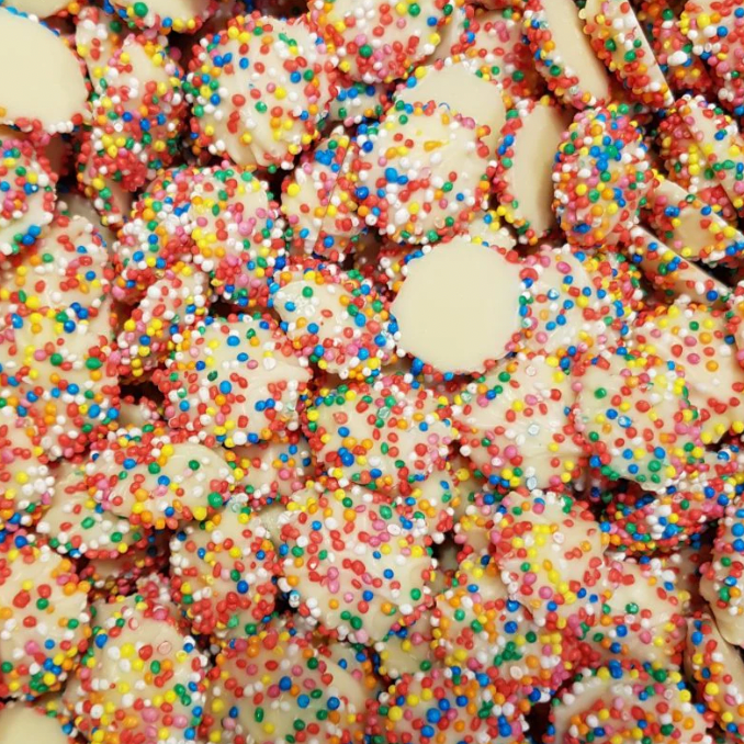 Chocolate White Jewels