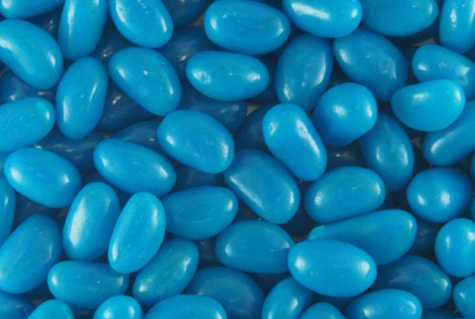 Mini Jelly Beans Blue/Blueberry