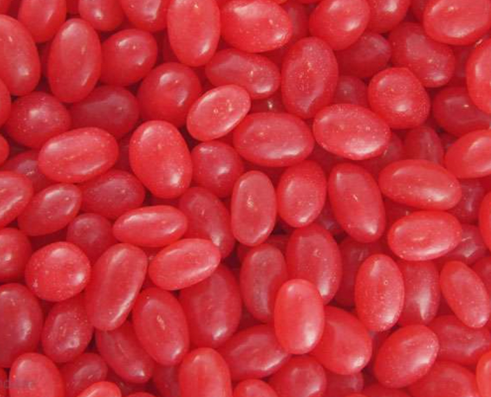 Mini Jelly Beans Red/Strawberry