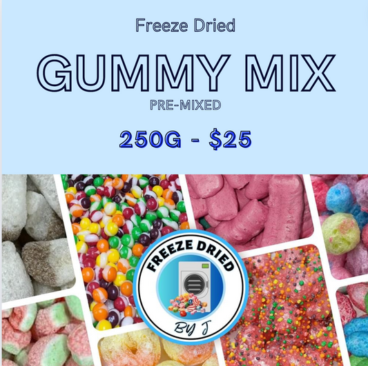 250G Freeze Dried Gummy Mix (PRE MIXED)