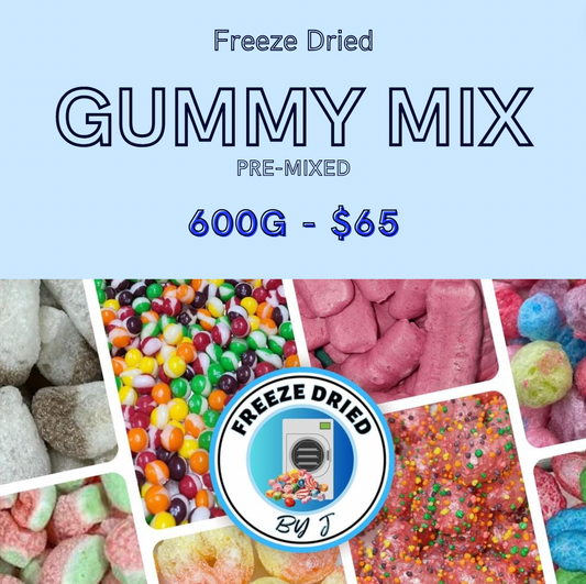 600G Freeze Dried Gummy Mix (PRE MIXED)