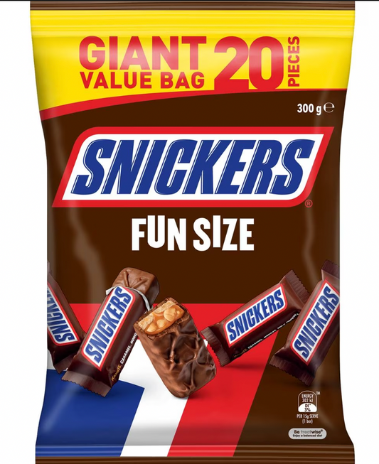 Freeze-Dried Snickers (Mini Chocolate)