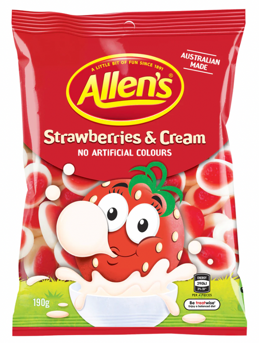 Freeze-Dried Allen’s Strawberries and Cream