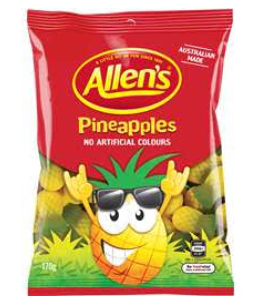 Freeze-Dried Allen's Pineapple Heads