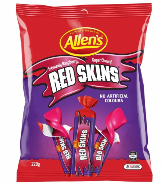 Freeze-Dried Allen's Red Ripperz aka Red Skins