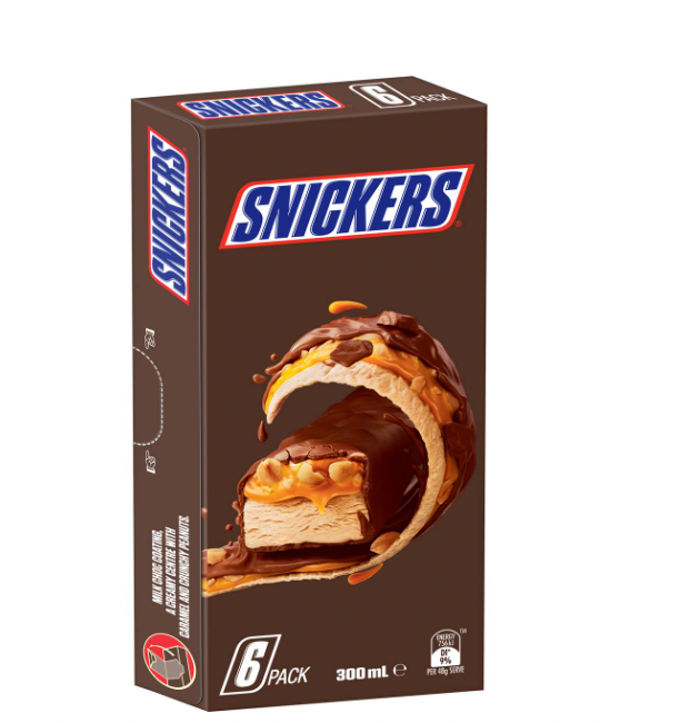 Freeze-Dried Snickers Ice Cream Bar