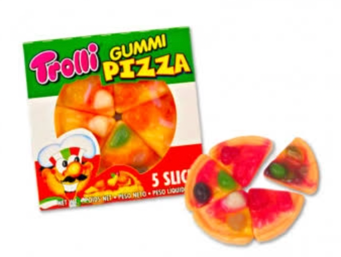 Freeze-Dried Trolli Gummy Pizza Slice