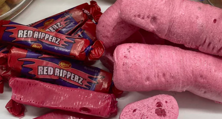 Freeze-Dried Allen's Red Ripperz aka Red Skins