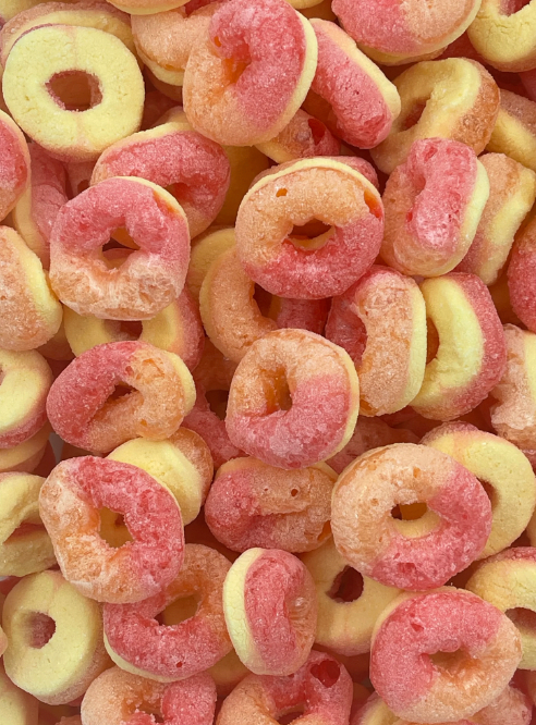 Freeze-Dried Sour Peach Rings