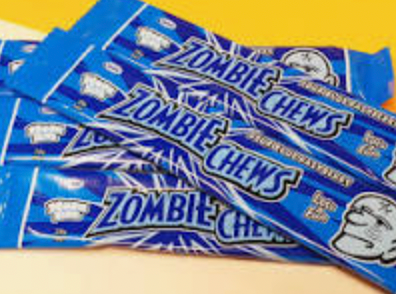 Freeze-Dried Zombie Chews - Blue Raspberry