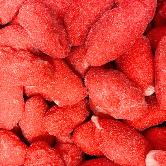 Freeze-Dried Strawberries Clouds