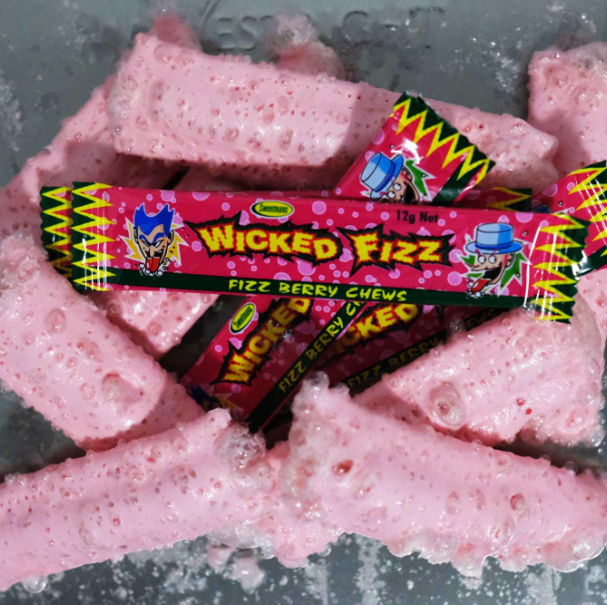 Freeze-Dried Wicked Fizzers - Berry (pink)