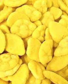 Freeze-Dried Yellow Banana Clouds