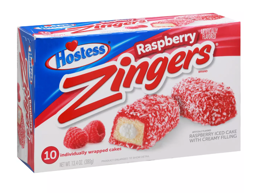 Freeze-Dried Hostess Raspberry Zingers