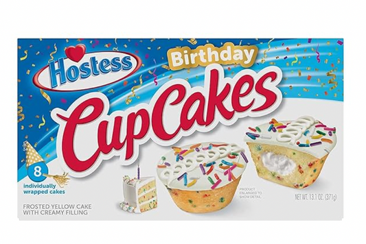 Freeze-Dried Hostess Birthday Cupcakes