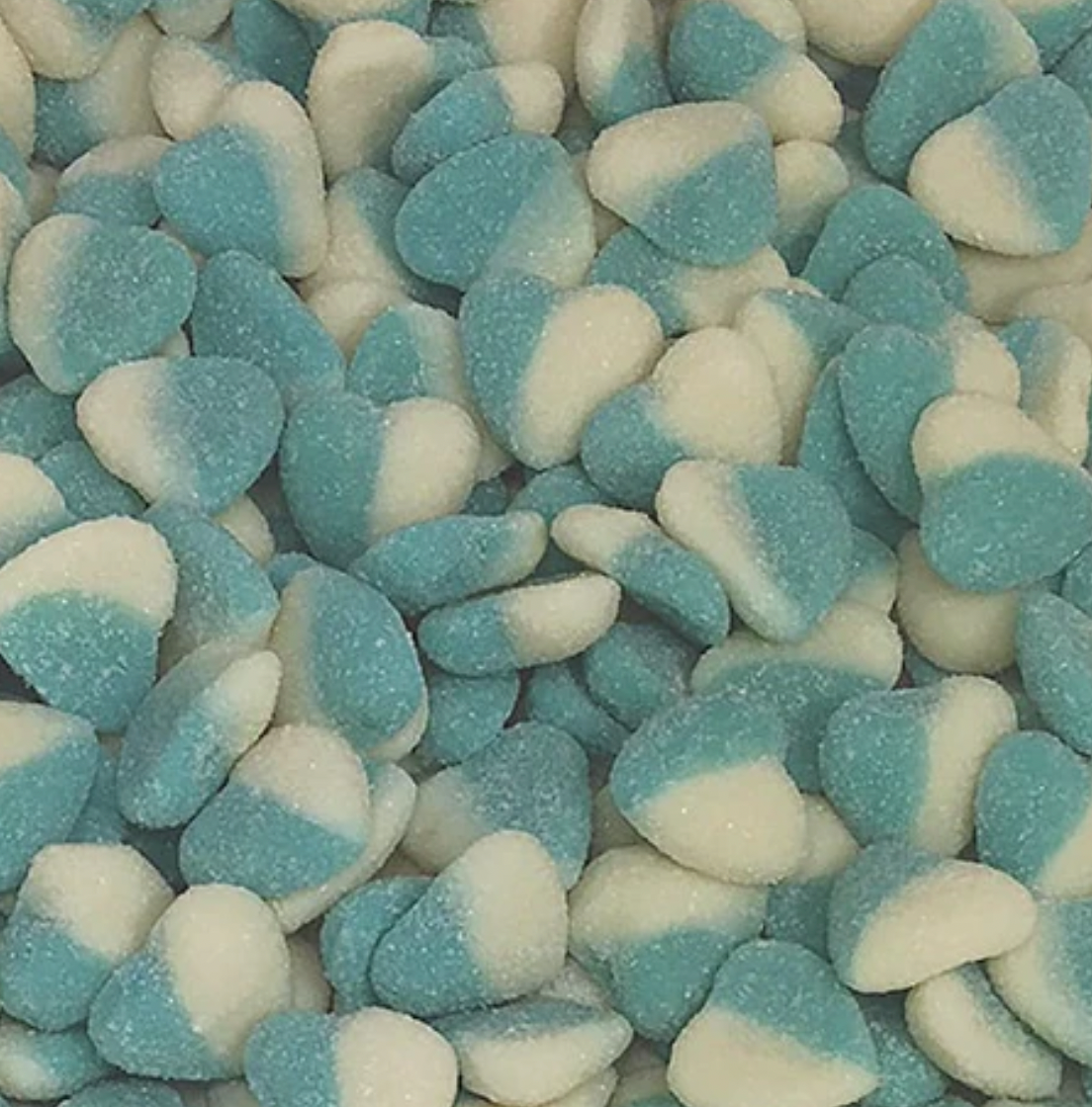 Blue Gummy Hearts Pouch