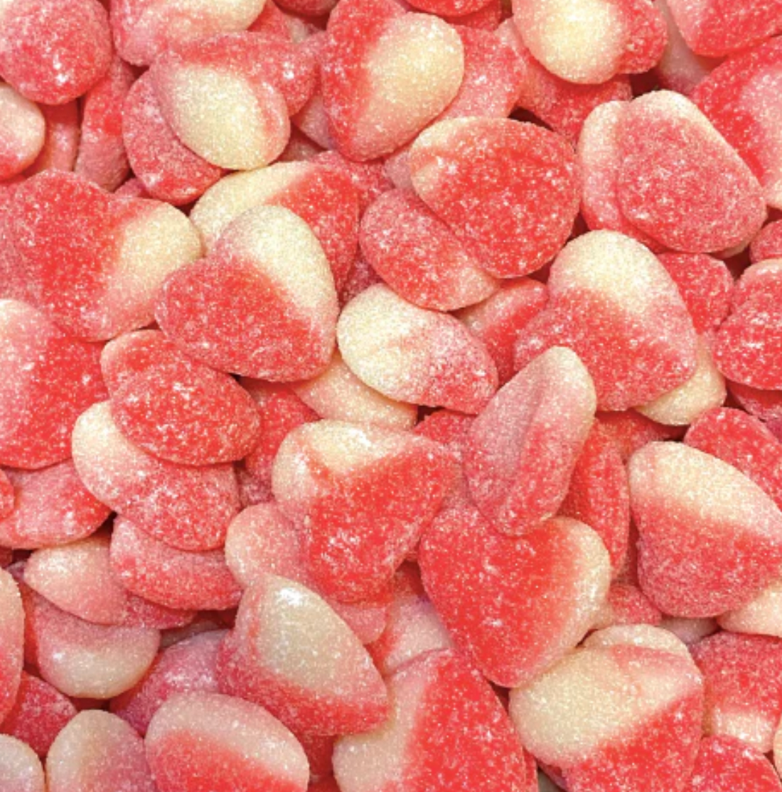 Pink Gummy Hearts Pouch