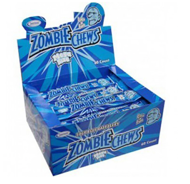 Zombie Chew Sour Blue Raspberry