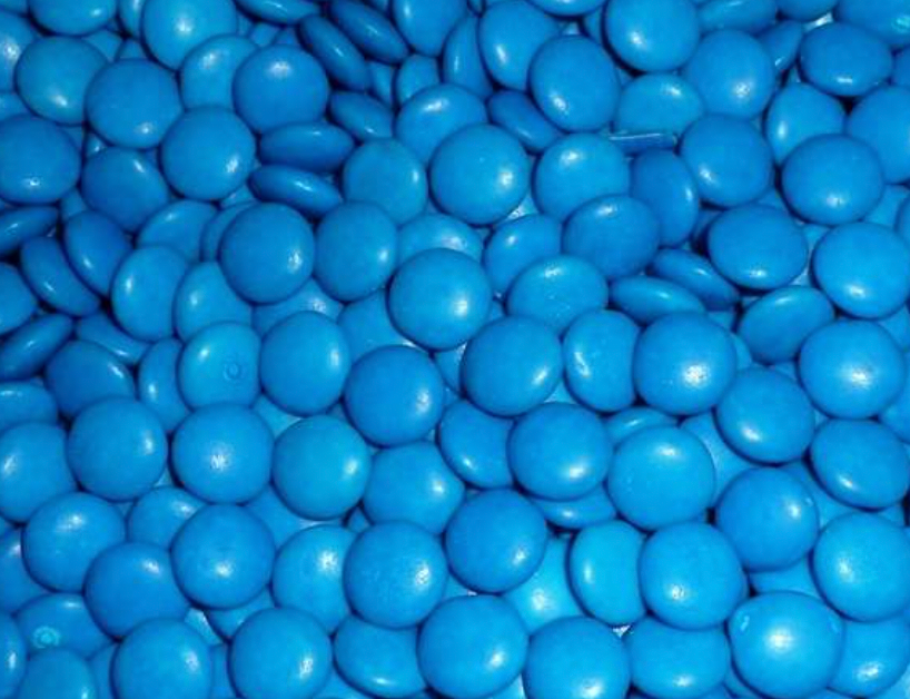 Chocolate Buttons - Blue Pouch