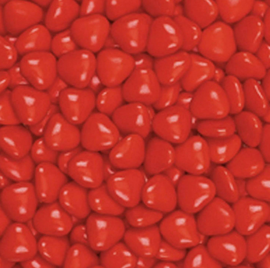 Chocolate Hearts - Red Pouch