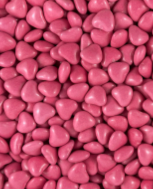 Chocolate Hearts - Pink Pouch