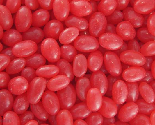 Mini Jelly Beans Red/Strawberry Pouch