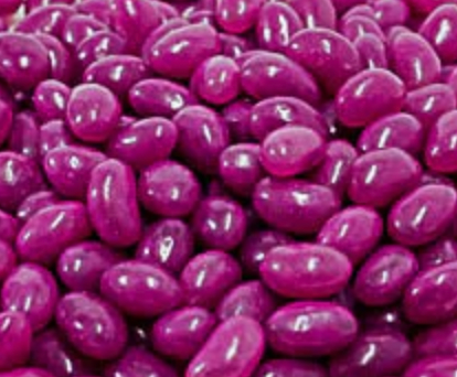 Mini Jelly Beans Purple/Grape Pouch